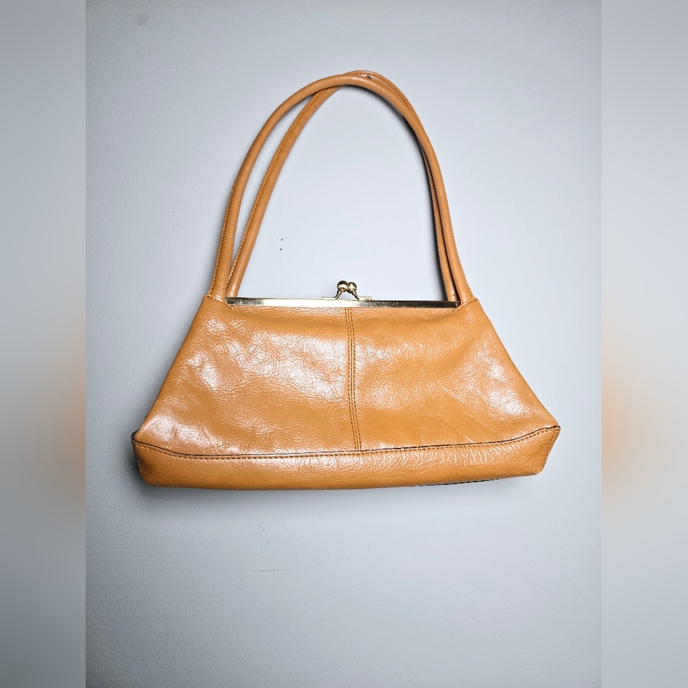 Hobo Original Elegant Caramel Leather Handbag
